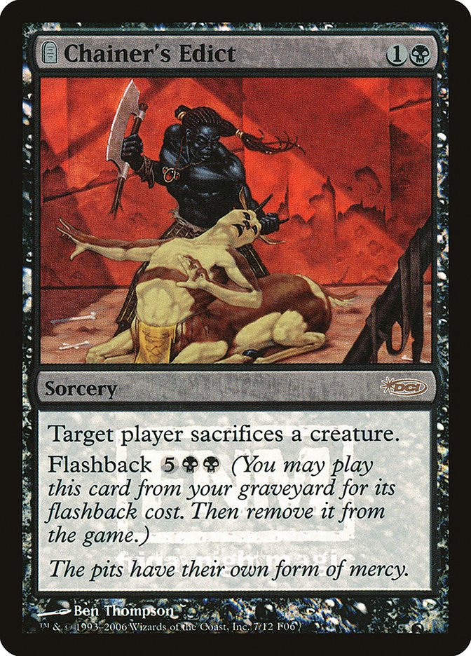 Chainer's Edict [Friday Night Magic 2006] | Deep Dive Games St. Marys