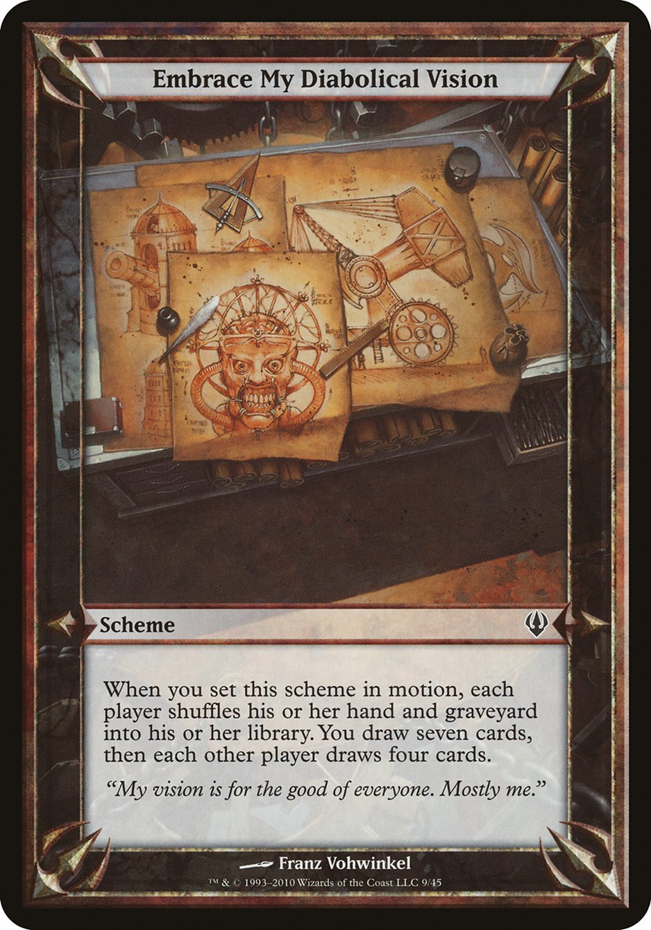 Embrace My Diabolical Vision (Schemes) [Archenemy Schemes] | Deep Dive Games St. Marys