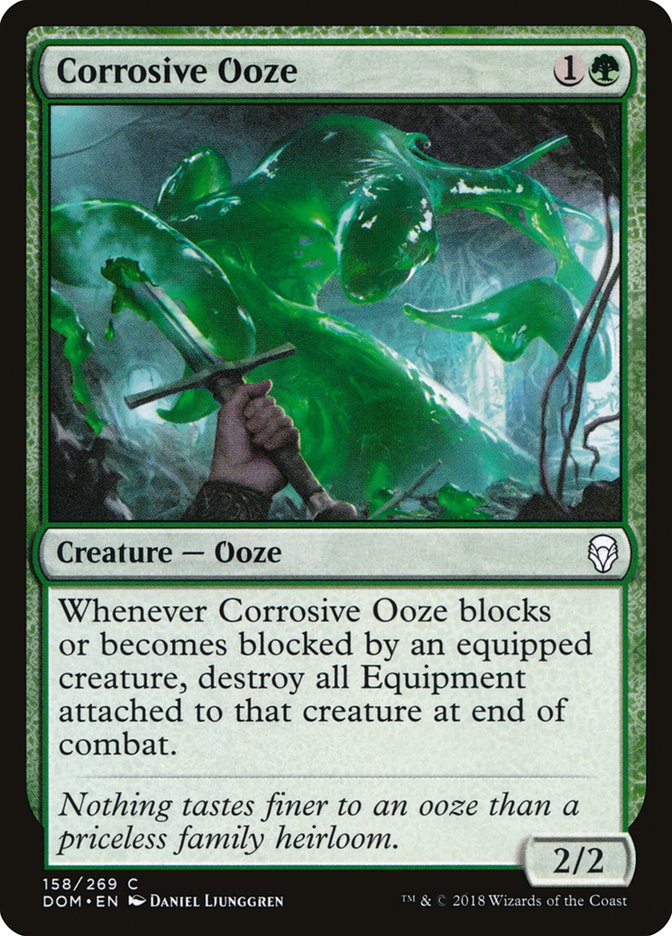 Corrosive Ooze [Dominaria] | Deep Dive Games St. Marys