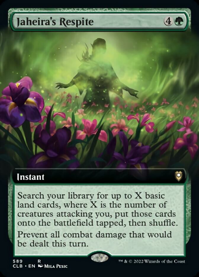 Jaheira's Respite (Extended Art) [Commander Legends: Battle for Baldur's Gate] | Deep Dive Games St. Marys