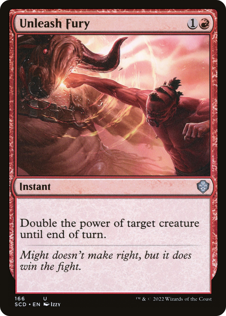 Unleash Fury [Starter Commander Decks] | Deep Dive Games St. Marys