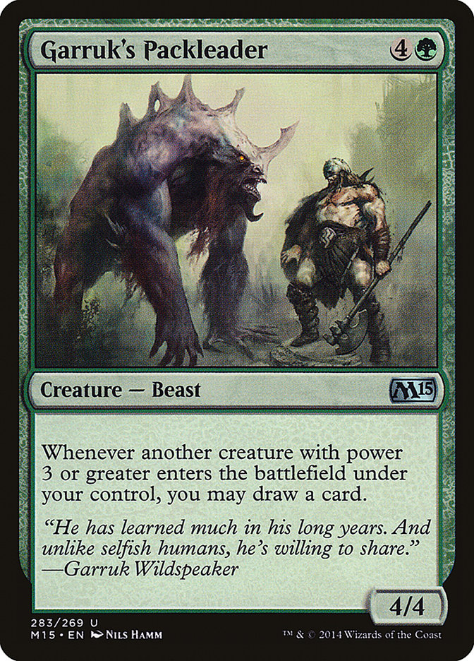 Garruk's Packleader [Magic 2015] | Deep Dive Games St. Marys