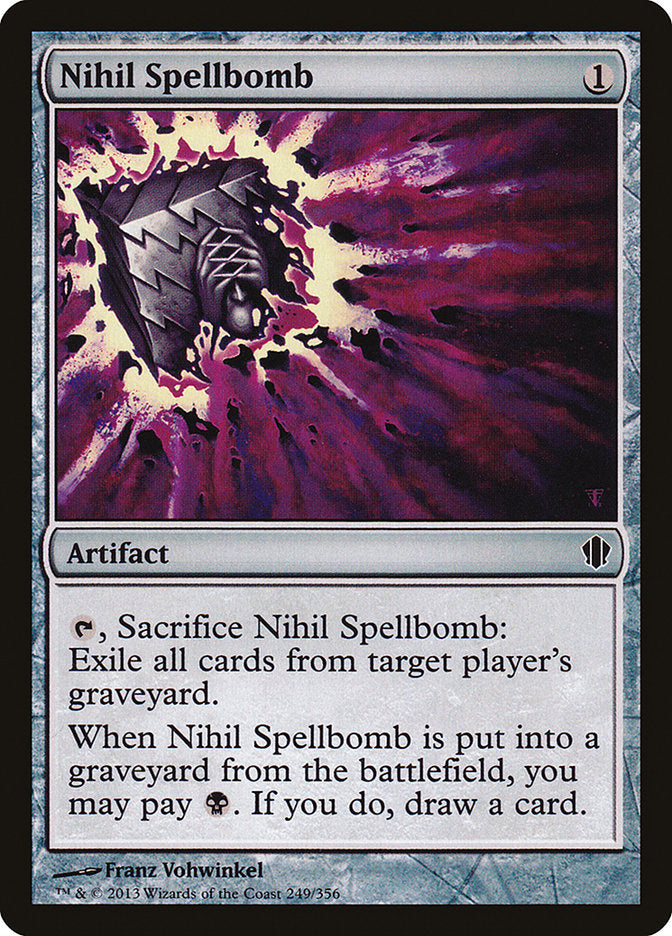 Nihil Spellbomb [Commander 2013] | Deep Dive Games St. Marys