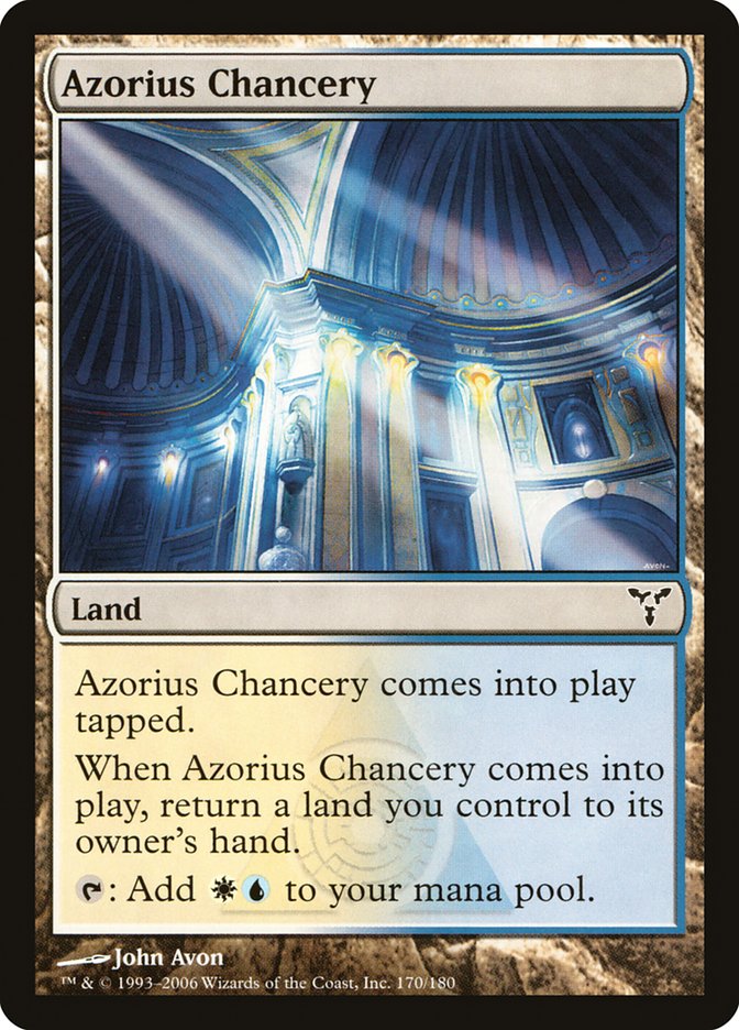 Azorius Chancery [Dissension] | Deep Dive Games St. Marys