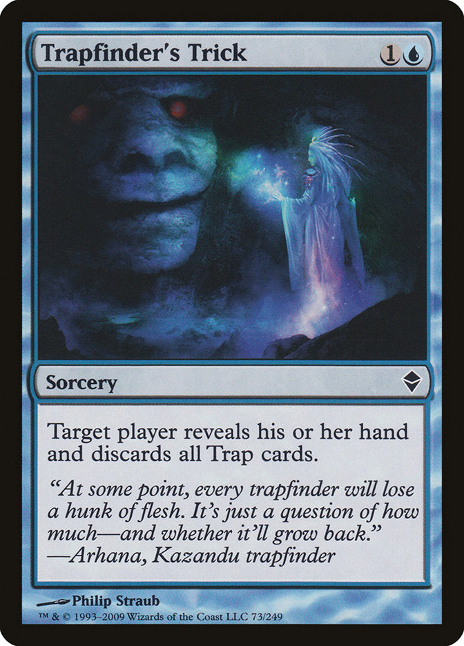 Trapfinder's Trick [Zendikar] | Deep Dive Games St. Marys
