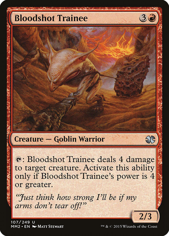 Bloodshot Trainee [Modern Masters 2015] | Deep Dive Games St. Marys