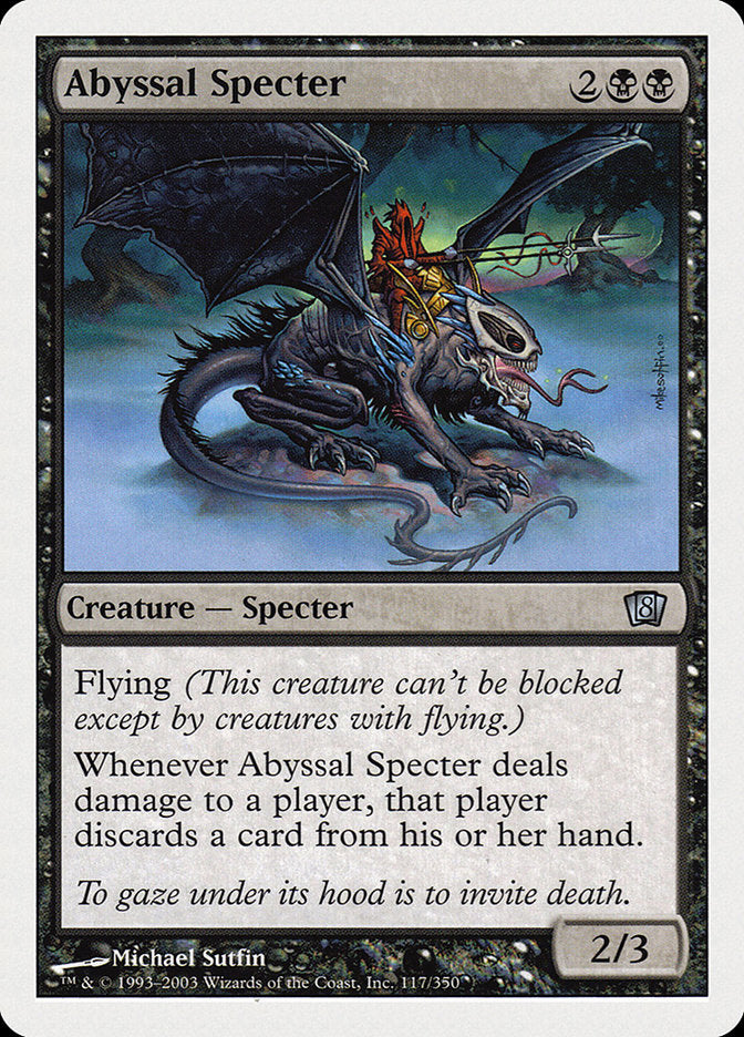 Abyssal Specter [Eighth Edition] | Deep Dive Games St. Marys
