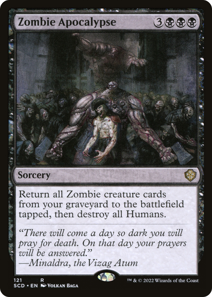 Zombie Apocalypse [Starter Commander Decks] | Deep Dive Games St. Marys