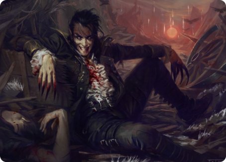 Arrogant Outlaw Art Card [Innistrad: Midnight Hunt Art Series] | Deep Dive Games St. Marys