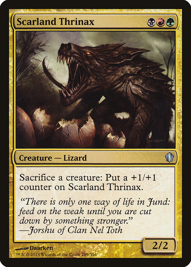 Scarland Thrinax [Commander 2013] | Deep Dive Games St. Marys