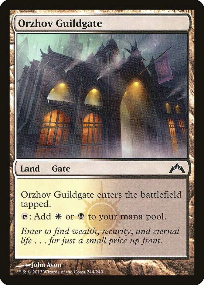 Orzhov Guildgate [Gatecrash] | Deep Dive Games St. Marys