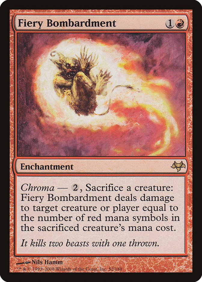Fiery Bombardment [Eventide] | Deep Dive Games St. Marys
