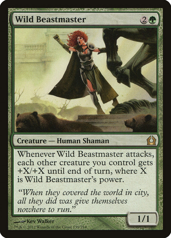 Wild Beastmaster [Return to Ravnica] | Deep Dive Games St. Marys