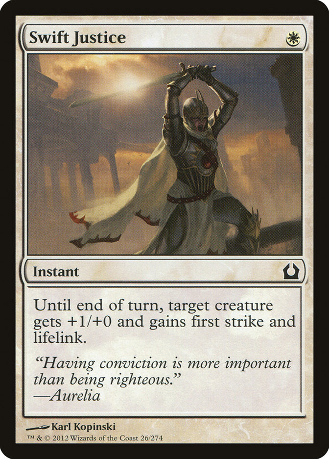 Swift Justice [Return to Ravnica] | Deep Dive Games St. Marys