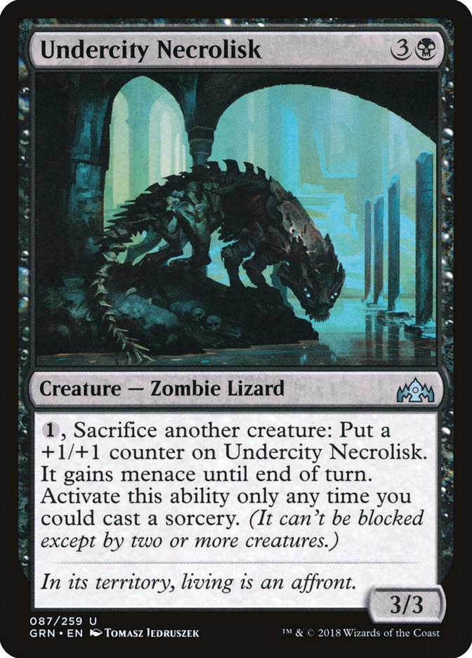 Undercity Necrolisk [Guilds of Ravnica] | Deep Dive Games St. Marys