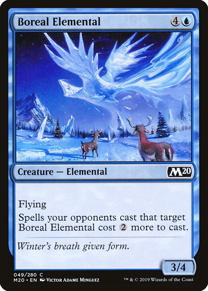 Boreal Elemental [Core Set 2020] | Deep Dive Games St. Marys