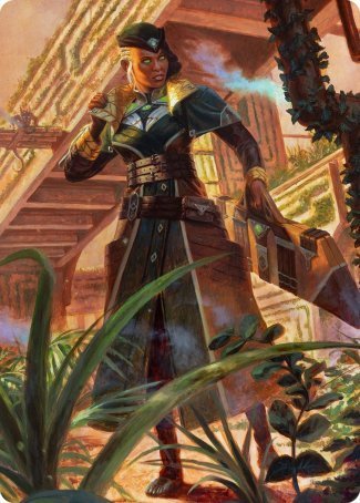 Vivien on the Hunt Art Card [Streets of New Capenna Art Series] | Deep Dive Games St. Marys