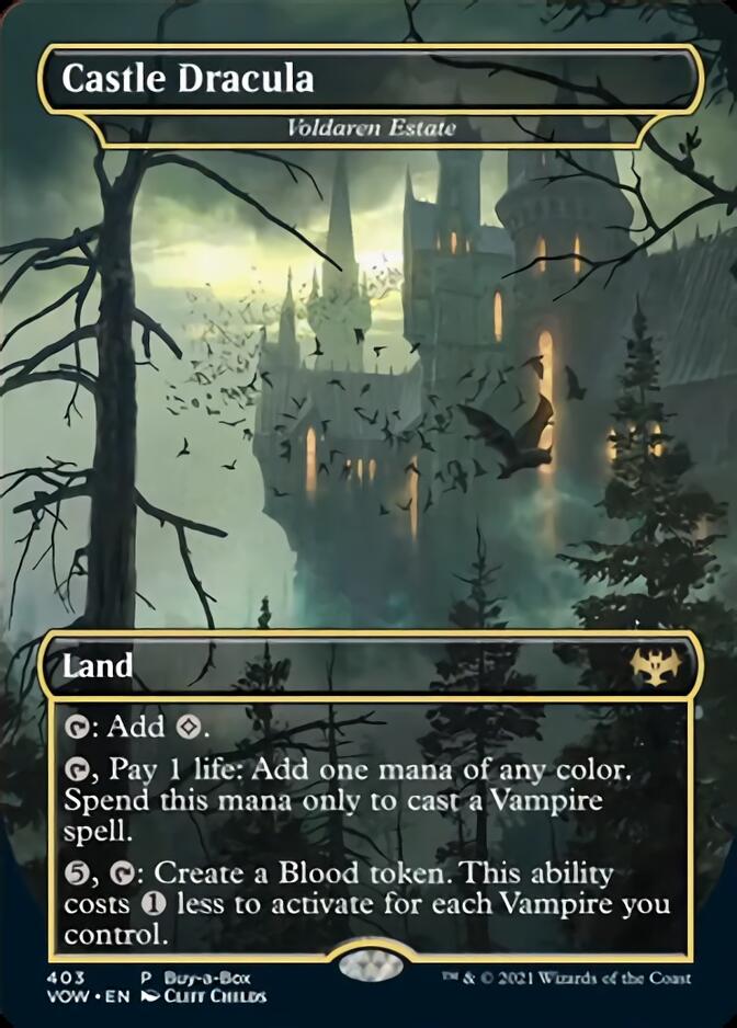 Voldaren Estate - Castle Dracula (Buy-A-Box) [Innistrad: Crimson Vow] | Deep Dive Games St. Marys