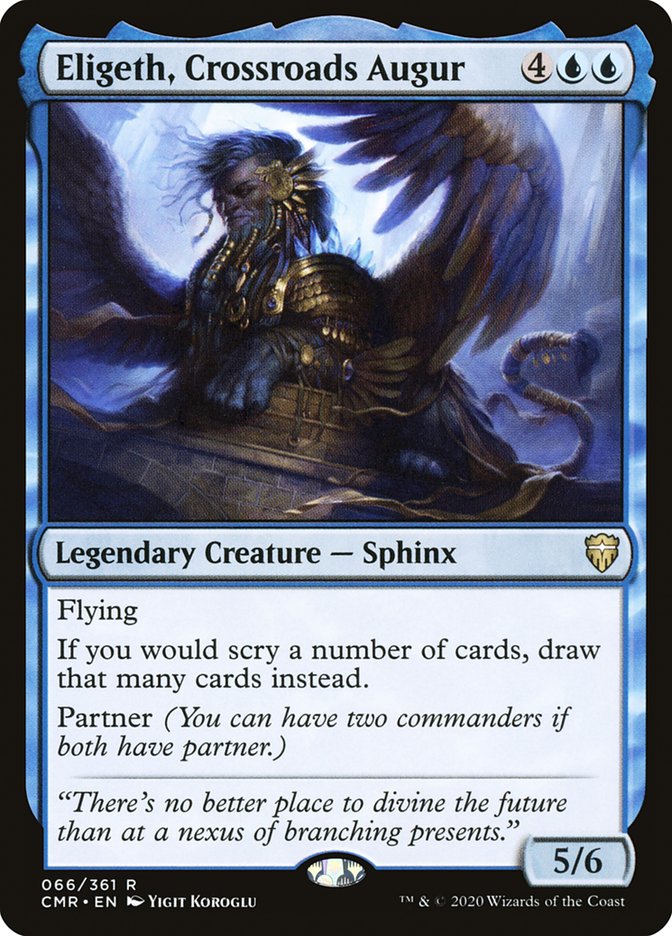 Eligeth, Crossroads Augur [Commander Legends] | Deep Dive Games St. Marys