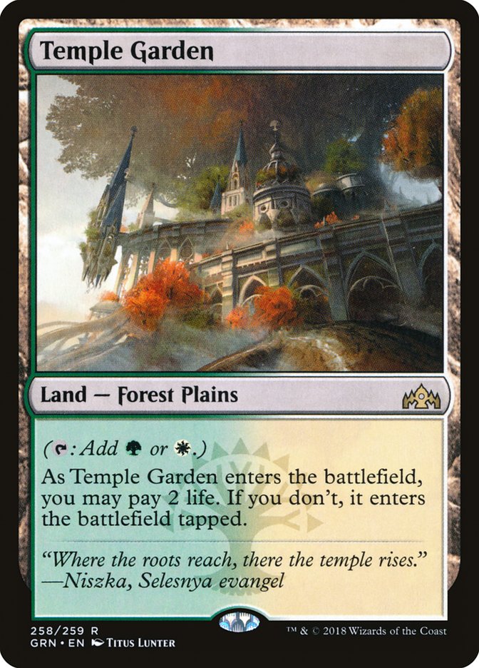 Temple Garden [Guilds of Ravnica] | Deep Dive Games St. Marys