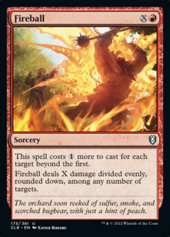 Fireball [Commander Legends: Battle for Baldur's Gate] | Deep Dive Games St. Marys