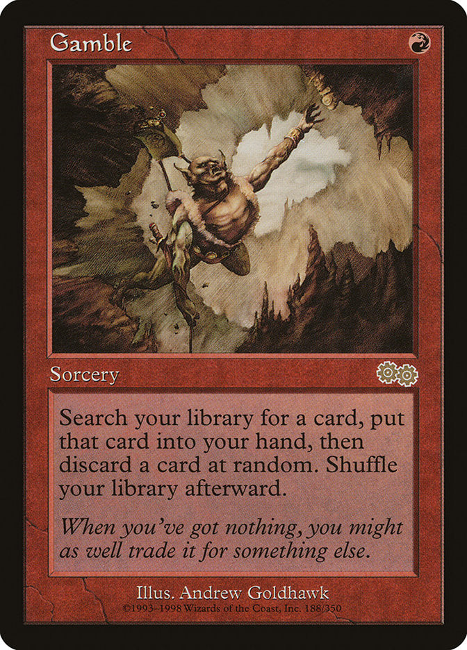 Gamble [Urza's Saga] | Deep Dive Games St. Marys