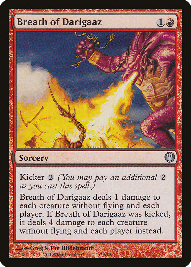 Breath of Darigaaz [Duel Decks: Knights vs. Dragons] | Deep Dive Games St. Marys