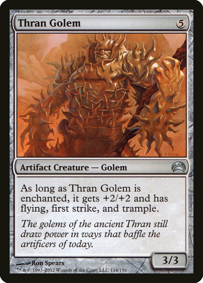 Thran Golem [Planechase 2012] | Deep Dive Games St. Marys