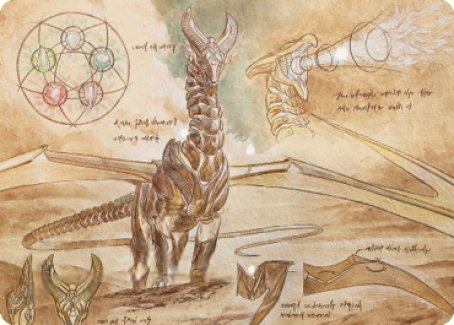 Ramos, Dragon Engine Art Card [The Brothers' War Art Series] | Deep Dive Games St. Marys