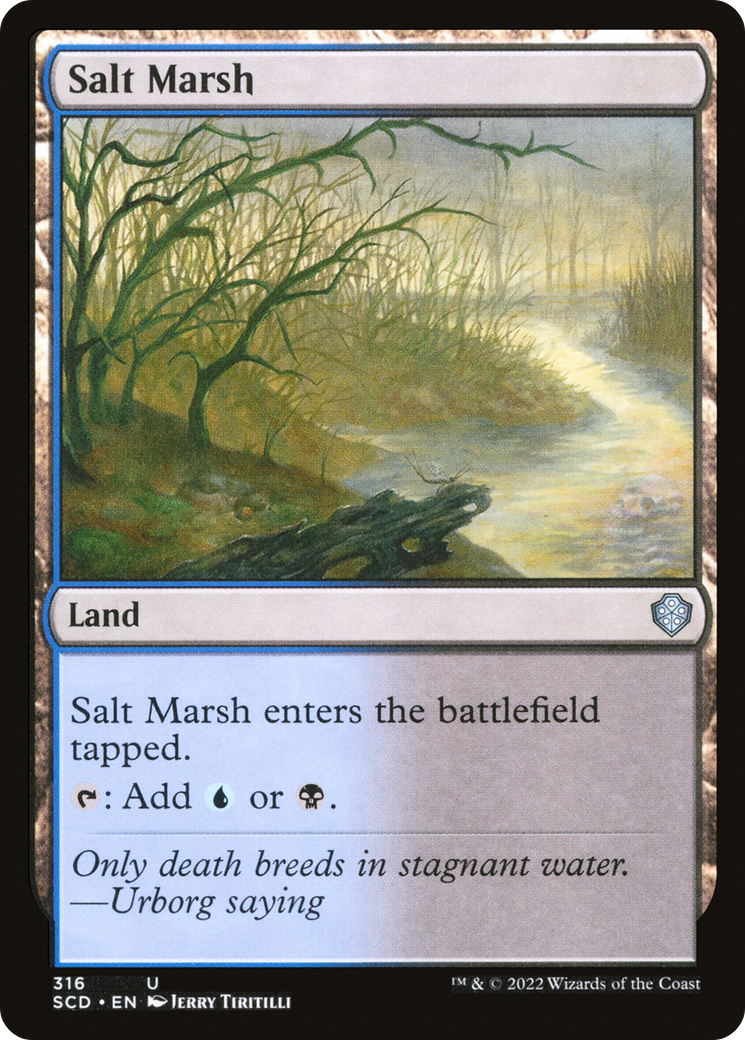 Salt Marsh [Starter Commander Decks] | Deep Dive Games St. Marys