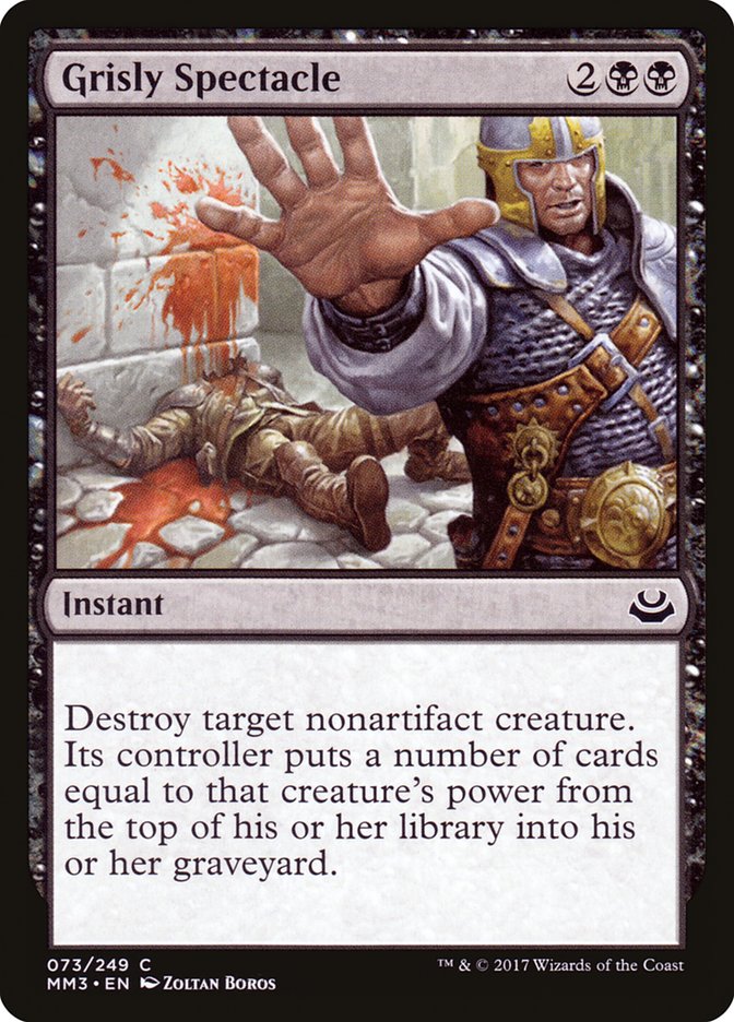 Grisly Spectacle [Modern Masters 2017] | Deep Dive Games St. Marys