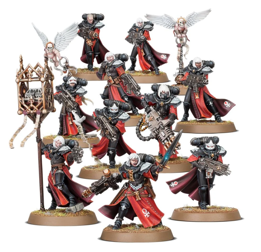 Warhammer 40k Adepta Sororitas Battle Sisters Squad | Deep Dive Games St. Marys