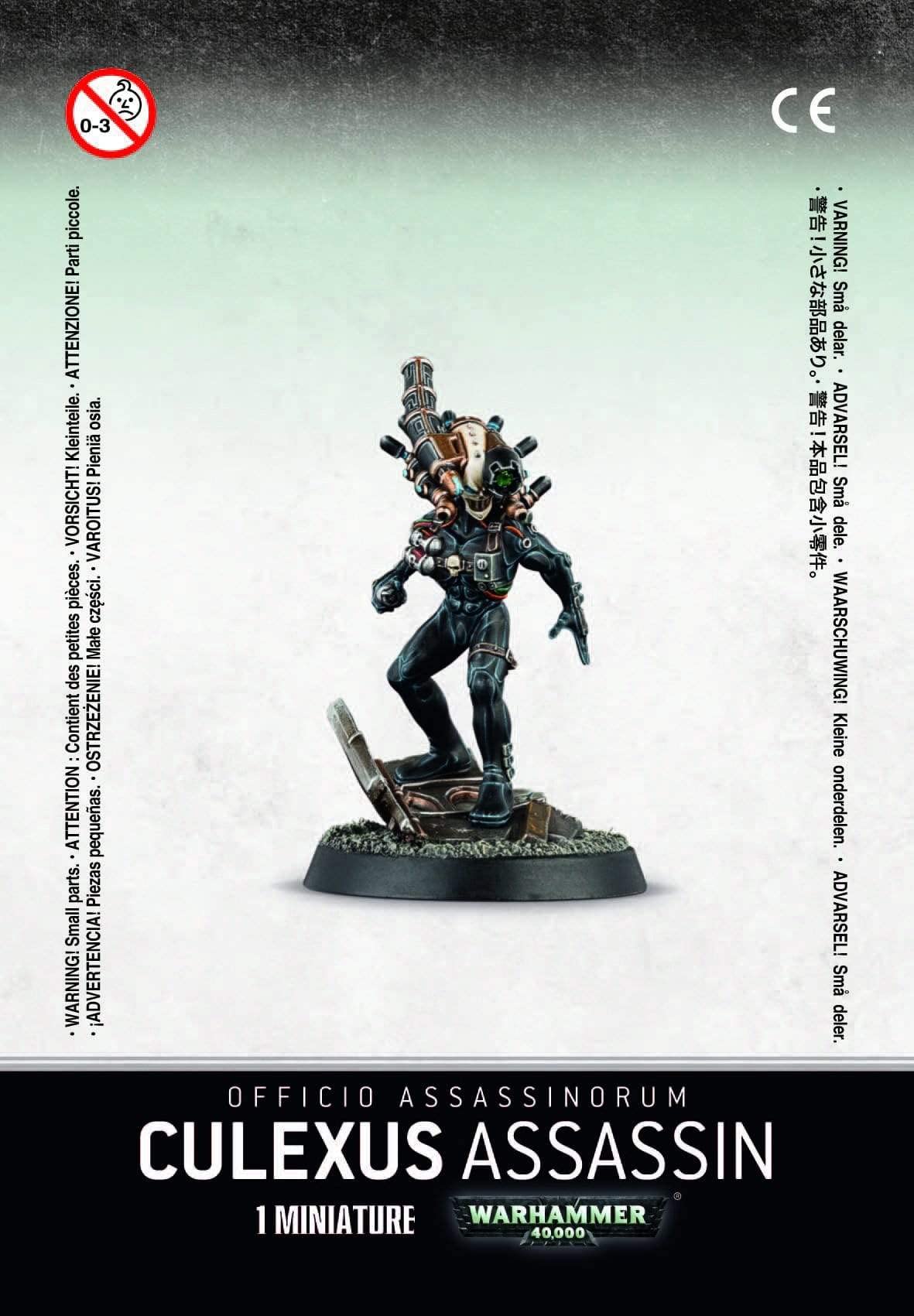 Warhammer 40k Officio Assassinoum: Culexus Assassin | Deep Dive Games St. Marys