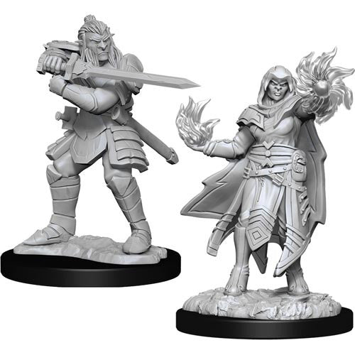 D&D Nolzur's Marvelous Unpainted Minis: W15 Hobgoblin Fighter & Wizard | Deep Dive Games St. Marys