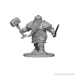 D&D Nolzur's Marvelous Unpainted Minis: Dwarf Male Fighter | Deep Dive Games St. Marys