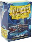 Dragon Shield 100ct Box Deck Protector Matte Blue | Deep Dive Games St. Marys