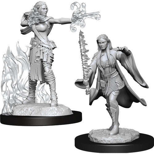 D&D Nolzur's Marvelous Unpainted Minis: W13 Female Multiclass Warlock + Sorcerer | Deep Dive Games St. Marys