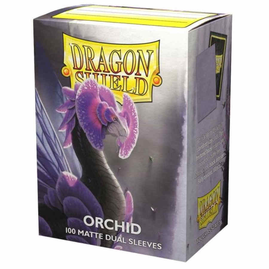 DRAGON SHIELD DUAL SLEEVES: MATTE ORCHID | Deep Dive Games St. Marys