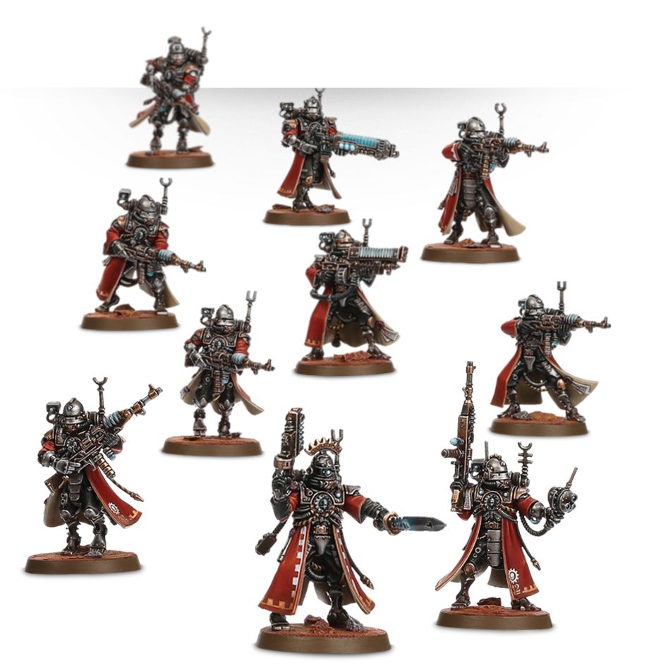 Warhammer 40k Adeptus Mechanicus Skitarii Vanguard | Deep Dive Games St. Marys
