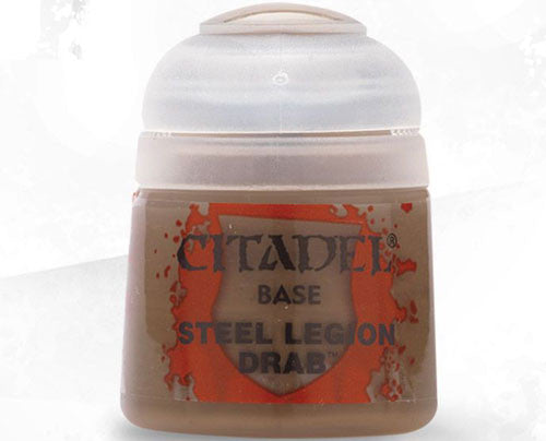 Citadel Colour Base: Steel Legion Drab | Deep Dive Games St. Marys
