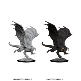 D&D Nolzur's Marvelous Miniatures - Young Black Dragon | Deep Dive Games St. Marys