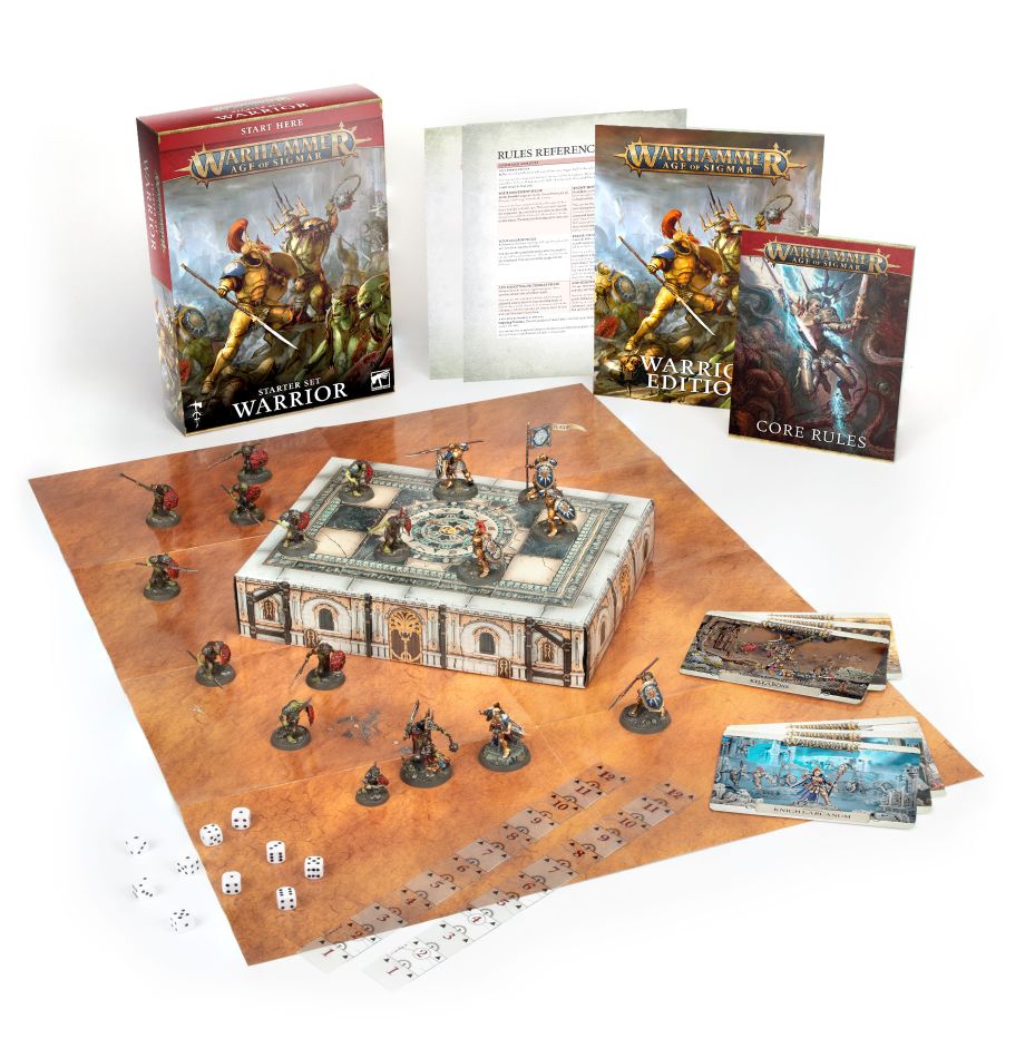Warhammer Age of Sigmar Warrior Starter Set | Deep Dive Games St. Marys
