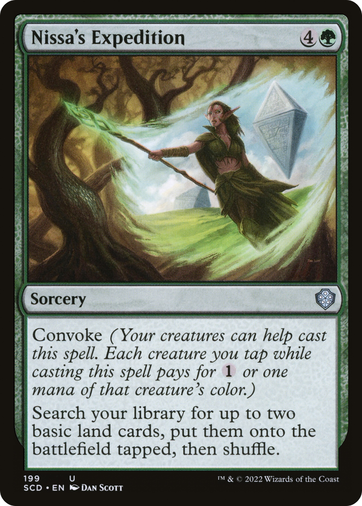 Nissa's Expedition [Starter Commander Decks] | Deep Dive Games St. Marys