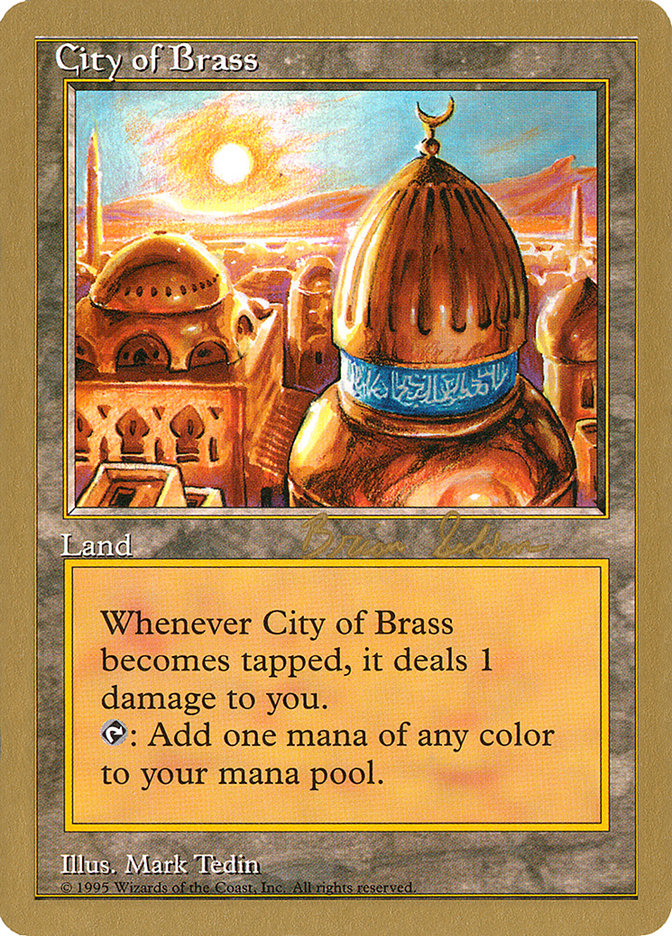 City of Brass (Brian Selden) [World Championship Decks 1998] | Deep Dive Games St. Marys