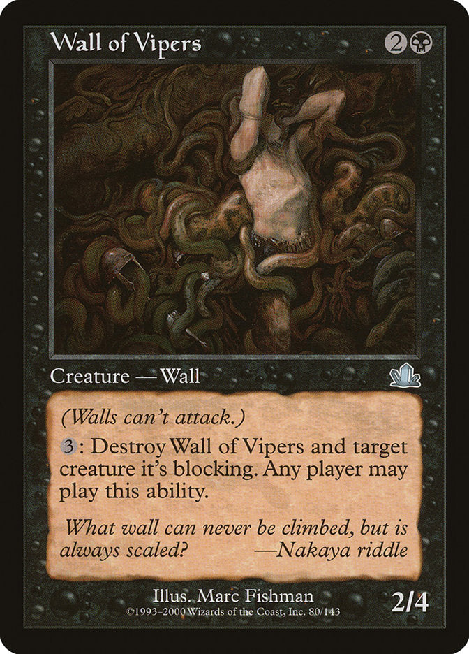 Wall of Vipers [Prophecy] | Deep Dive Games St. Marys