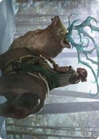 Boreal Outrider Art Card [Kaldheim Art Series] | Deep Dive Games St. Marys