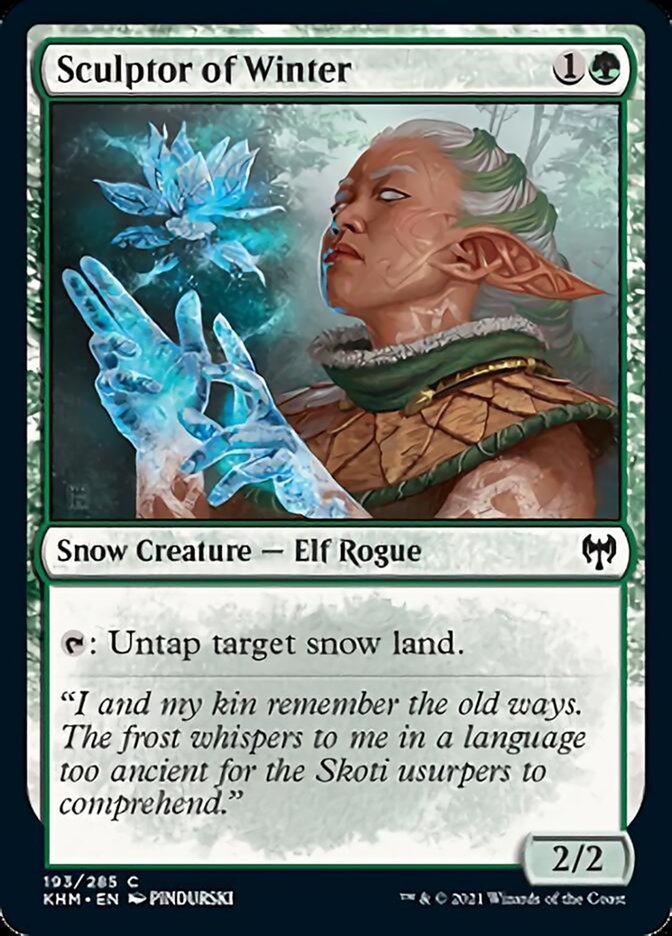 Sculptor of Winter [Kaldheim] | Deep Dive Games St. Marys
