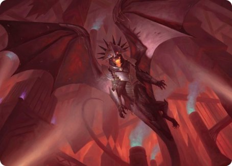 Ziatora, the Incinerator Art Card [Streets of New Capenna Art Series] | Deep Dive Games St. Marys