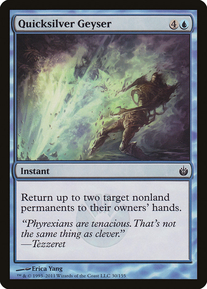Quicksilver Geyser [Mirrodin Besieged] | Deep Dive Games St. Marys
