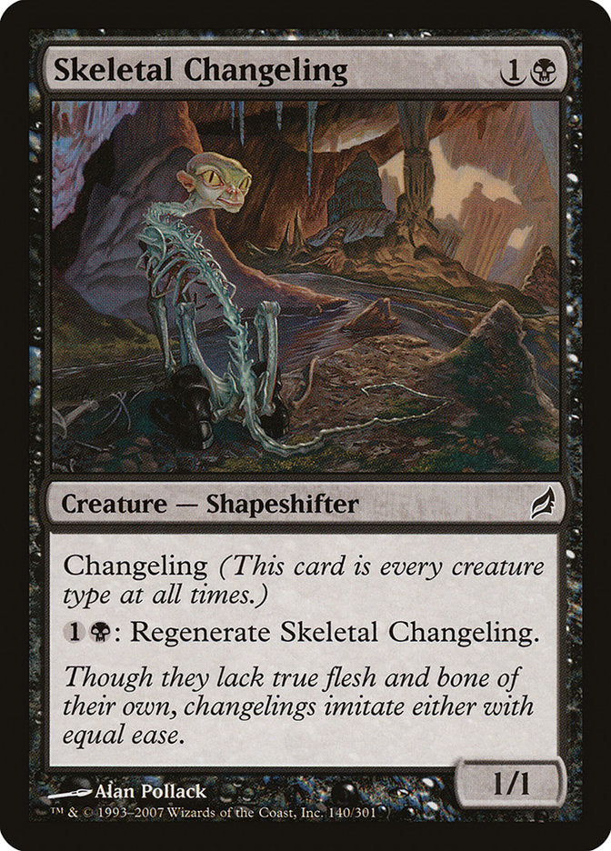 Skeletal Changeling [Lorwyn] | Deep Dive Games St. Marys